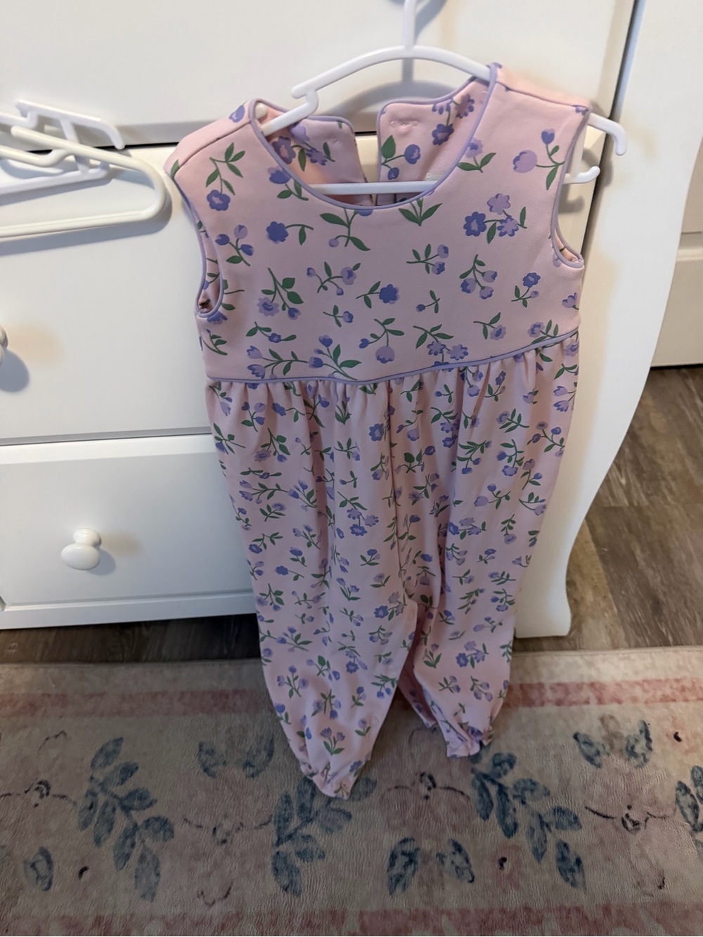 The Beaufort Bonnet Company Pink Floral Sleeveless One-Piece